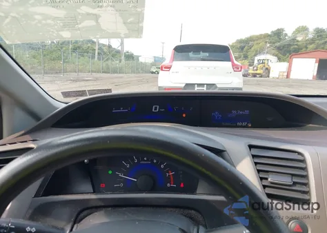 2012 Honda Civic Lx z USA, uszkodzony, nr VIN 19XFB2F59CE352346